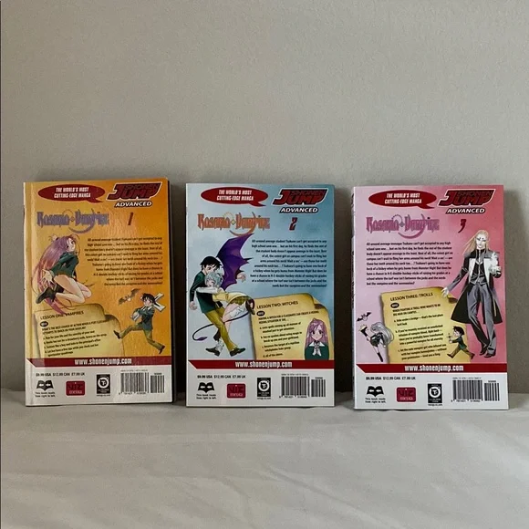 ⚡️SALE!! Rosario + Vampire Manga Set - Picture 2 of 7